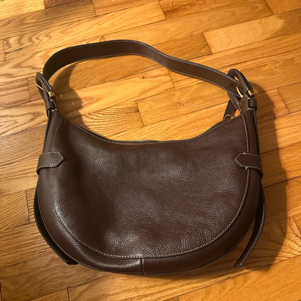 Brown Leather Women's Bag - Picture 2 of 3